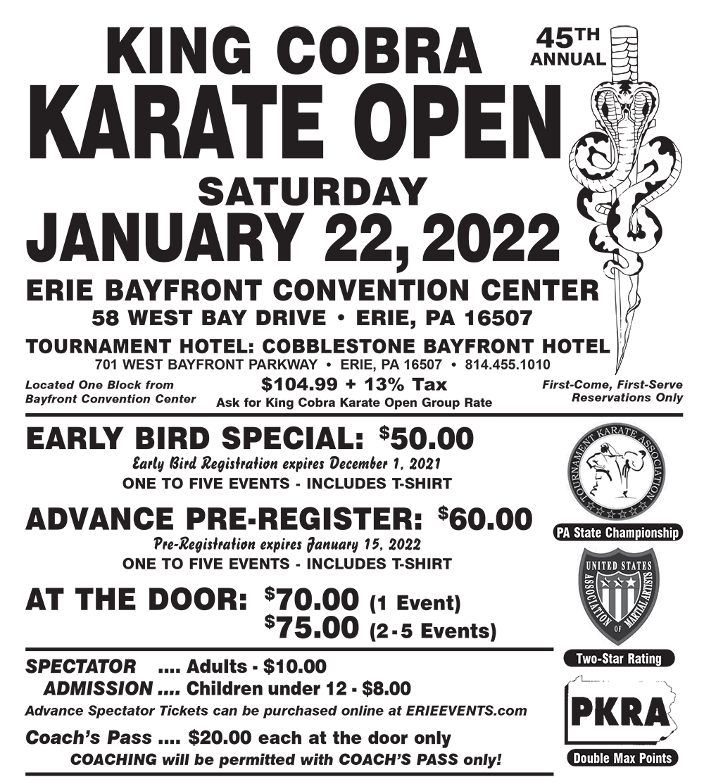 King Cobra Karate Open 2022
